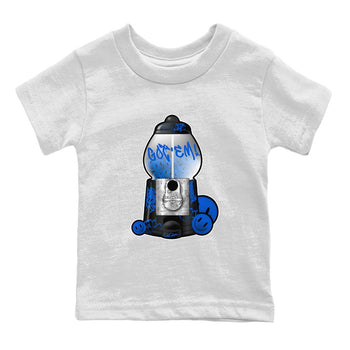 Air Jordan 1 Royal Reimagined shirt to match jordans Gumball Machine sneaker tees Graffiti AJ1 Royal Reimagined SNRT Sneaker Release Tees Baby Toddler White 2 T-Shirt