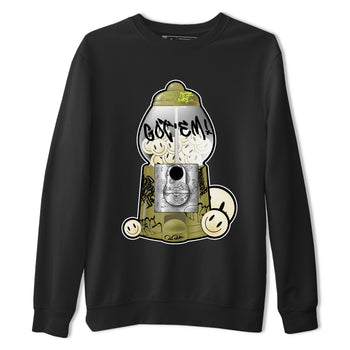 Air Jordan 1 Travis Scott Golf Olive shirt to match jordans Gumball Machine sneaker tees Graffiti AJ1 Travis Scott Golf Olive SNRT Sneaker Release Tees Unisex Black 2 T-Shirt