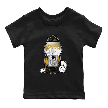 11s Gratitude shirt to match jordans Gumball Machine sneaker tees Air Jordan 11 Gratitude SNRT Sneaker Release Tees Baby Toddler Black 2 T-Shirt