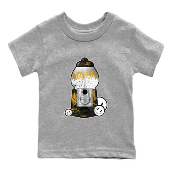 11s Gratitude shirt to match jordans Gumball Machine sneaker tees Air Jordan 11 Gratitude SNRT Sneaker Release Tees Baby Toddler Heather Grey 2 T-Shirt