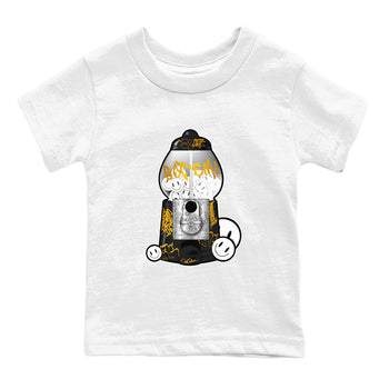 11s Gratitude shirt to match jordans Gumball Machine sneaker tees Air Jordan 11 Gratitude SNRT Sneaker Release Tees Baby Toddler White 2 T-Shirt
