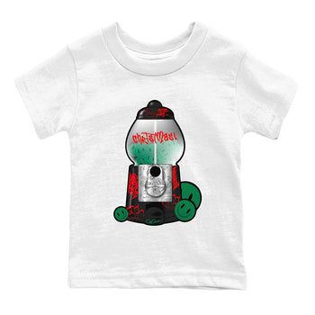 2s Christmas X-mas gift shirt to match jordans Gumball Machine sneaker tees Air Jordan 2 Christmas SNRT Sneaker Release Tees Baby Toddler White 2 T-Shirt