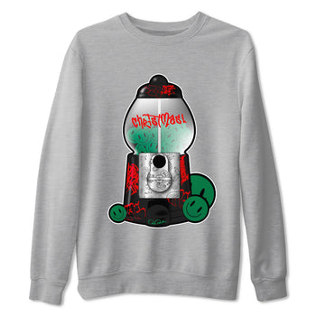 2s Christmas X-mas gift shirt to match jordans Gumball Machine sneaker tees Air Jordan 2 Christmas SNRT Sneaker Release Tees Unisex Heather Grey 2 T-Shirt