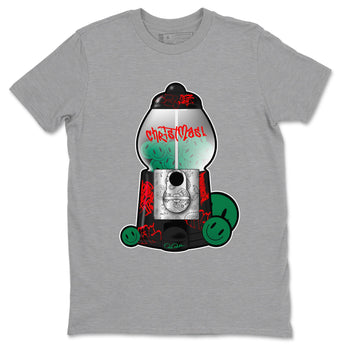 2s Christmas X-mas gift shirt to match jordans Gumball Machine sneaker tees Air Jordan 2 Christmas SNRT Sneaker Release Tees Unisex Heather Grey 2 T-Shirt
