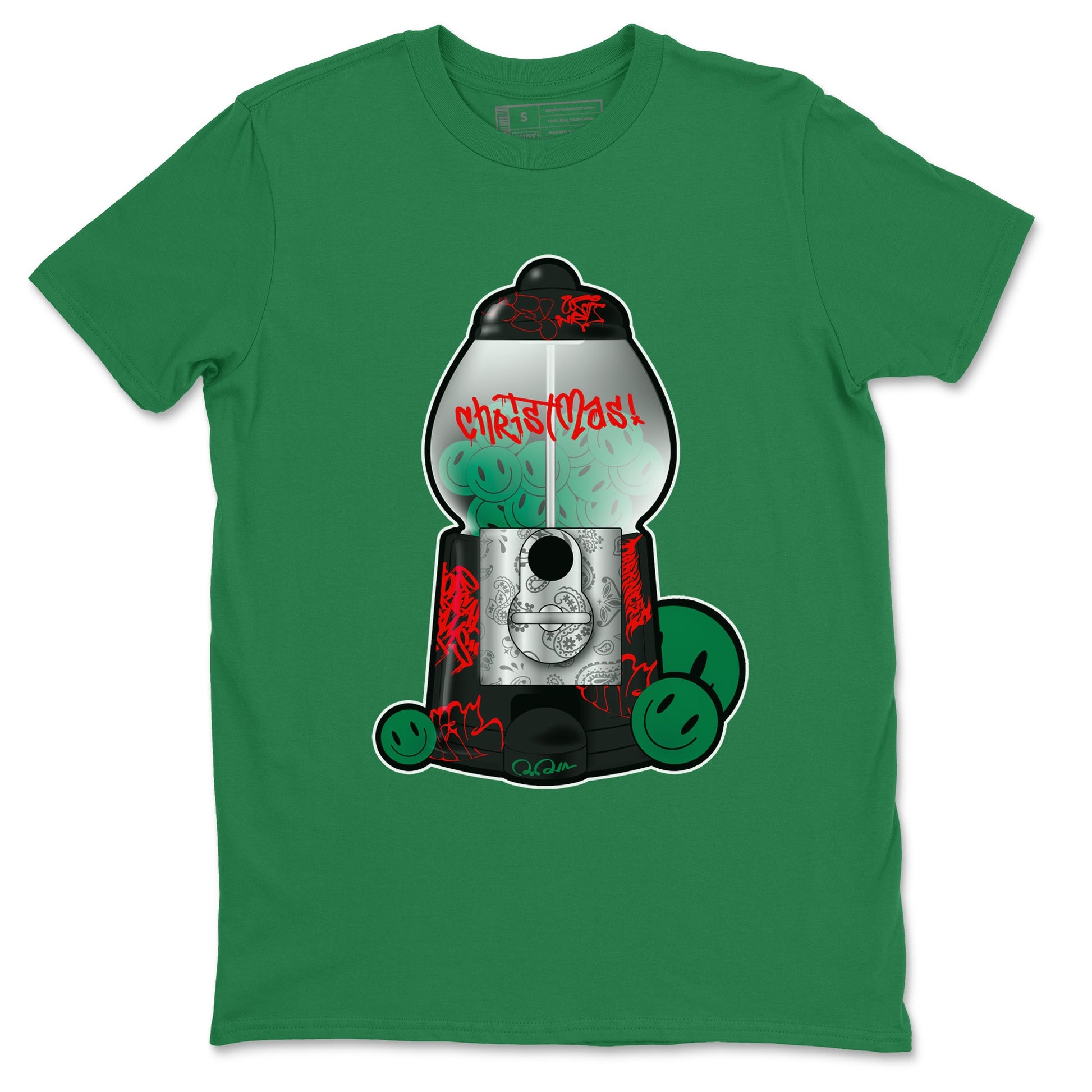2s Christmas X-mas gift shirt to match jordans Gumball Machine sneaker tees Air Jordan 2 Christmas SNRT Sneaker Release Tees Unisex Kelly Green 2 T-Shirt
