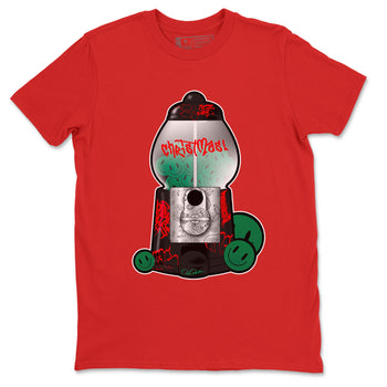 2s Christmas X-mas gift shirt to match jordans Gumball Machine sneaker tees Air Jordan 2 Christmas SNRT Sneaker Release Tees Unisex Red 2 T-Shirt