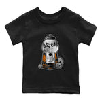 Air Jordan 3 Fear shirt to match jordans Gumball Machine sneaker tees Graffiti AJ3 Fear SNRT Sneaker Release Tees Baby Toddler Black 2 T-Shirt