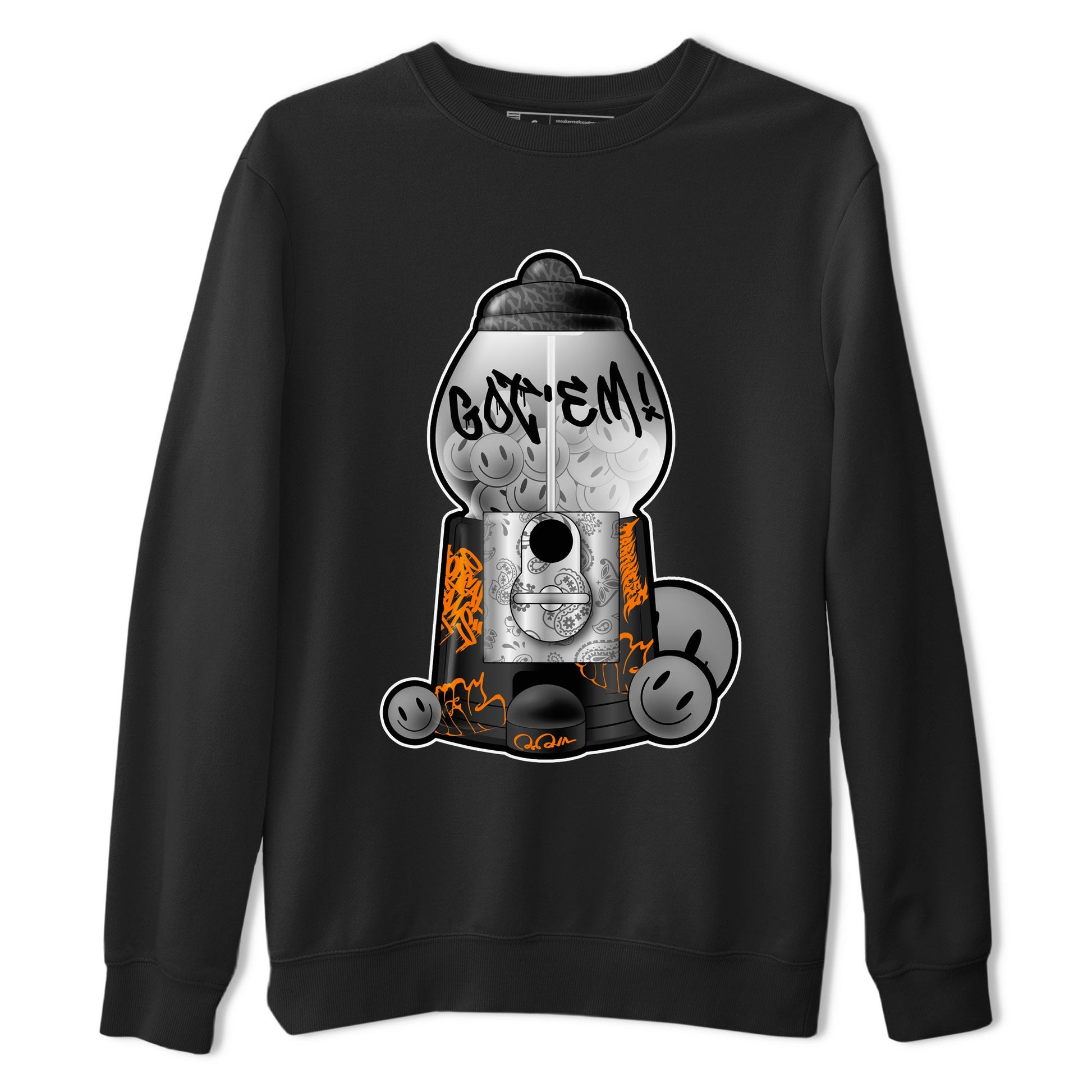 Air Jordan 3 Fear shirt to match jordans Gumball Machine sneaker tees Graffiti AJ3 Fear SNRT Sneaker Release Tees Unisex Black 2 T-Shirt