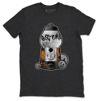 Air Jordan 3 Fear shirt to match jordans Gumball Machine sneaker tees Graffiti AJ3 Fear SNRT Sneaker Release Tees Unisex Charcoal Heather 2 T-Shirt