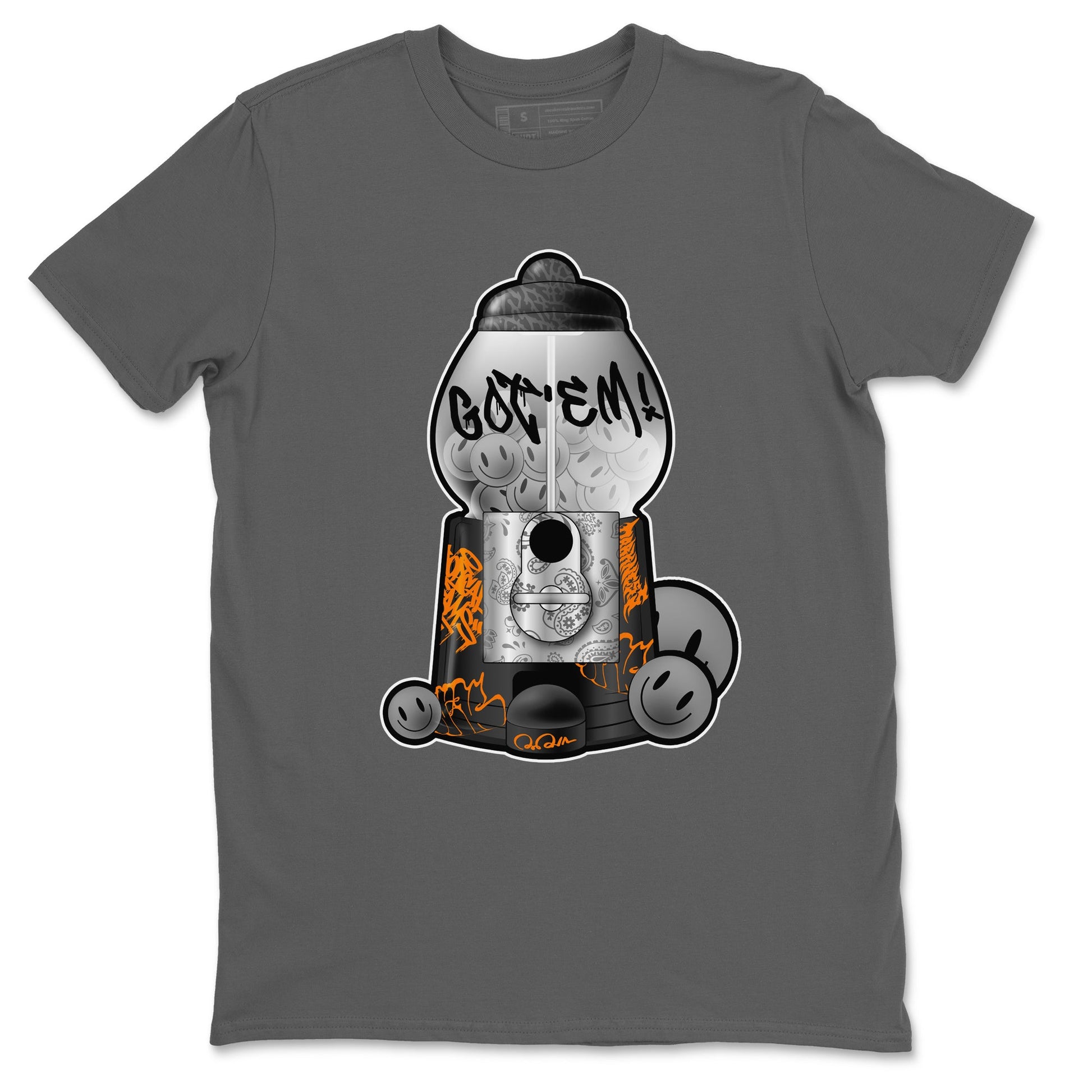 Air Jordan 3 Fear shirt to match jordans Gumball Machine sneaker tees Graffiti AJ3 Fear SNRT Sneaker Release Tees Unisex Cool Grey 2 T-Shirt