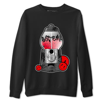 4s Bred Reimagined shirt to match jordans Gumball Machine sneaker tees Air Jordan 4 Bred Reimagined SNRT Sneaker Release Tees Unisex Black 2 T-Shirt