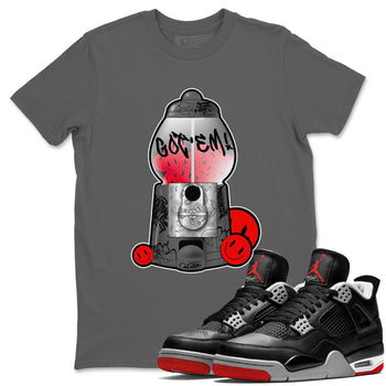4s Bred Reimagined shirt to match jordans Gumball Machine sneaker tees Air Jordan 4 Bred Reimagined SNRT Sneaker Release Tees Unisex Cool Grey 1 T-Shirt