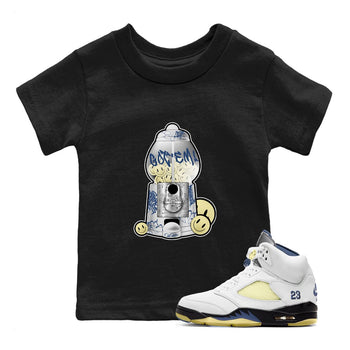 Air Jordan 5 A Ma Maniere x Photon Dust shirt to match jordans Gumball Machine sneaker tees Jordan 5 A Ma Maniere "Dawn" SNRT Sneaker Release Tees Baby Toddler Black 1 T-Shirt