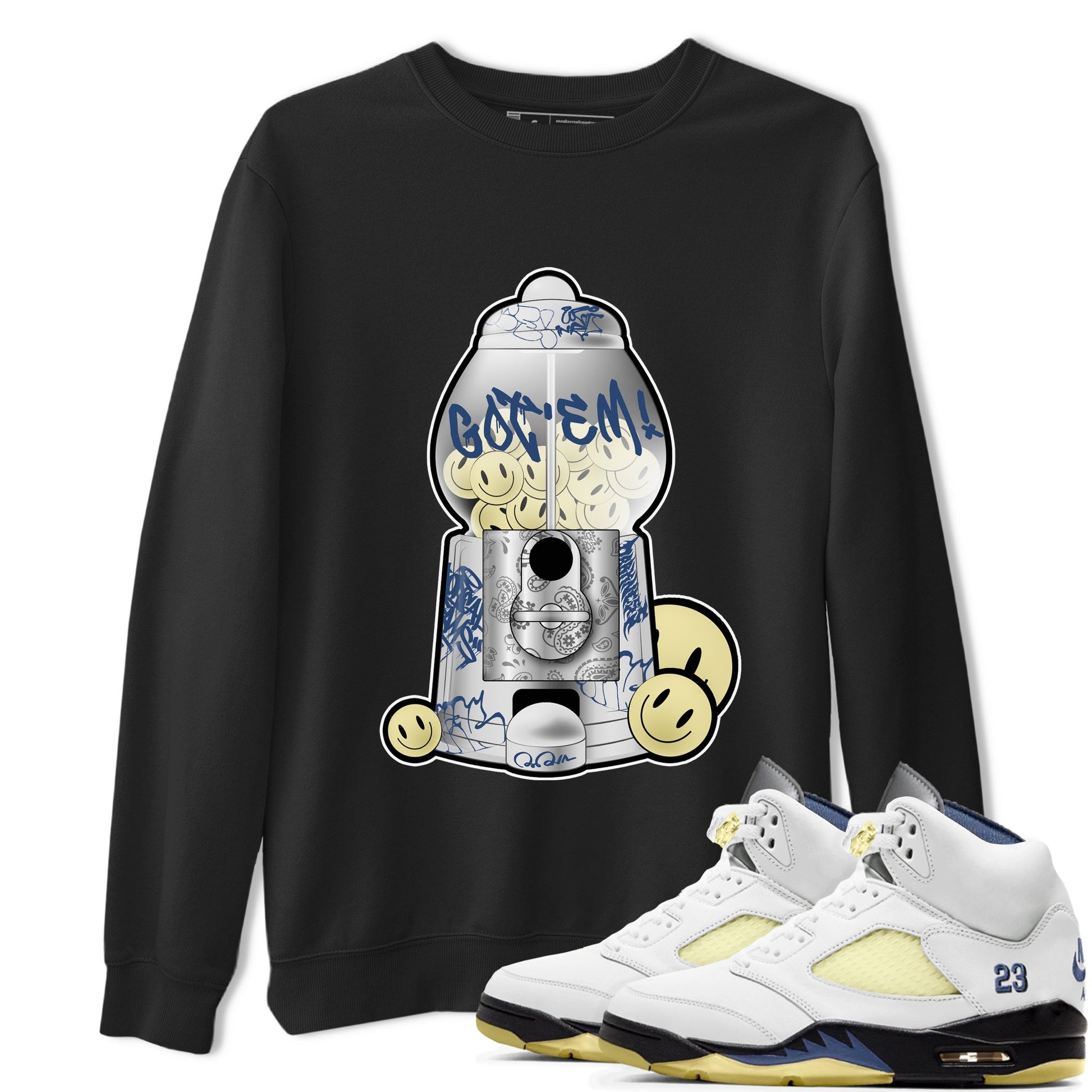 Air Jordan 5 A Ma Maniere x Photon Dust shirt to match jordans Gumball Machine sneaker tees Jordan 5 A Ma Maniere "Dawn" SNRT Sneaker Release Tees Unisex Black 1 T-Shirt