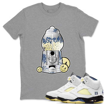 Air Jordan 5 A Ma Maniere x Photon Dust shirt to match jordans Gumball Machine sneaker tees Jordan 5 A Ma Maniere "Dawn" SNRT Sneaker Release Tees Unisex Heather Grey 1 T-Shirt