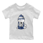 Air Jordan 5 Georgetown shirt to match jordans Gumball Machine sneaker tees Graffiti AJ5 Georgetown SNRT Sneaker Release Tees Baby Toddler White 2 T-Shirt