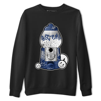 Air Jordan 5 Georgetown shirt to match jordans Gumball Machine sneaker tees Graffiti AJ5 Georgetown SNRT Sneaker Release Tees Unisex Black 2 T-Shirt