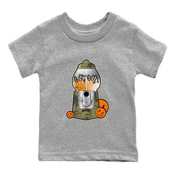 5s Olive shirt to match jordans Gumball Machine sneaker tees Air Jordan 5 Olive SNRT sneaker release tees baby toddler Heather Grey 2 cotton Shirt
