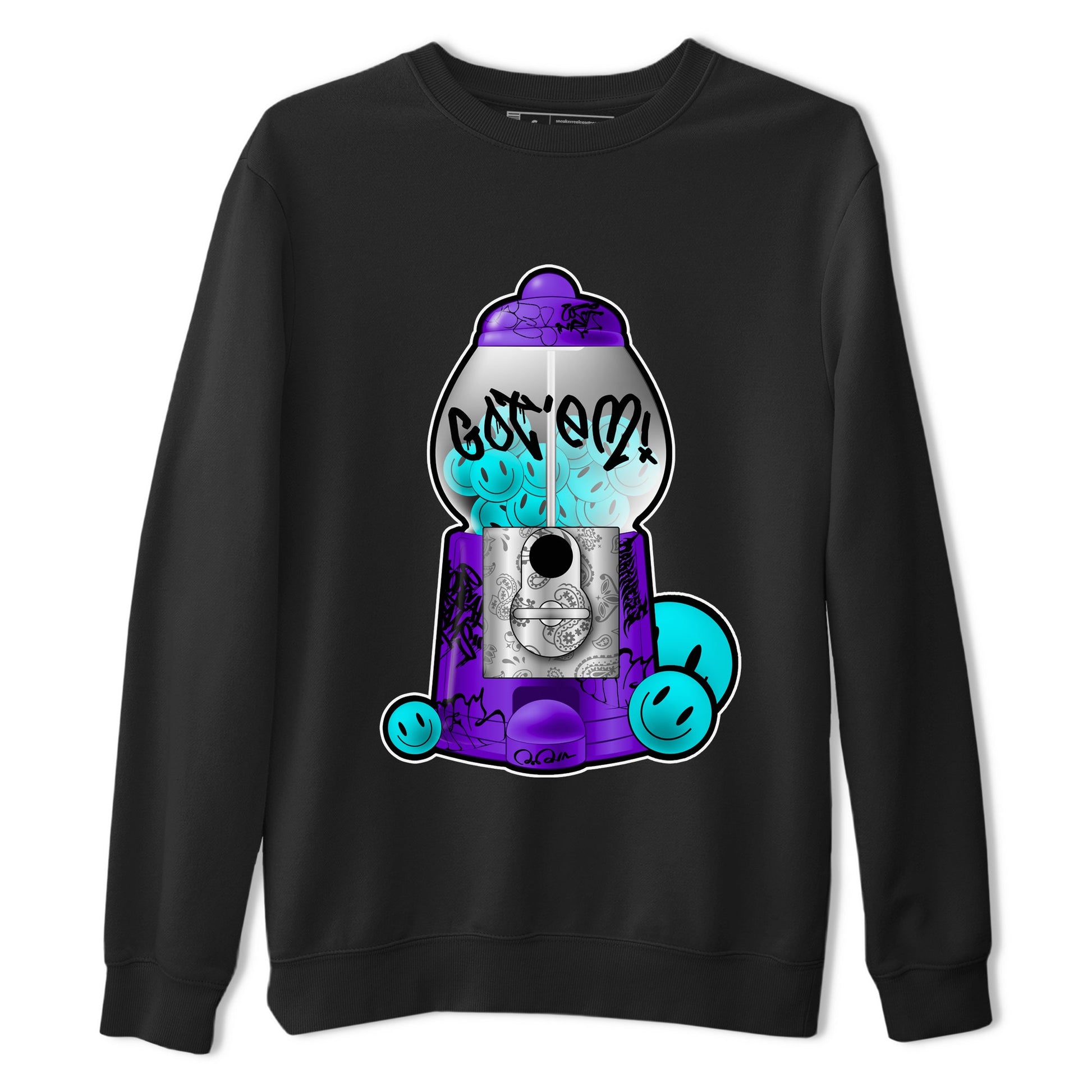 Air Jordan 6 Aqua shirt to match jordans Gumball Machine sneaker tees Graffiti AJ6 Aqua SNRT Sneaker Release Tees Unisex Black 2 T-Shirt