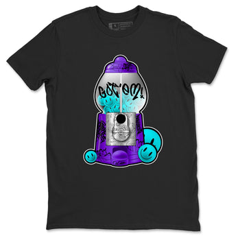 Air Jordan 6 Aqua shirt to match jordans Gumball Machine sneaker tees Graffiti AJ6 Aqua SNRT Sneaker Release Tees Unisex Black 2 T-Shirt