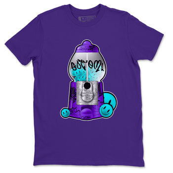 Air Jordan 6 Aqua shirt to match jordans Gumball Machine sneaker tees Graffiti AJ6 Aqua SNRT Sneaker Release Tees Unisex Purple 2 T-Shirt