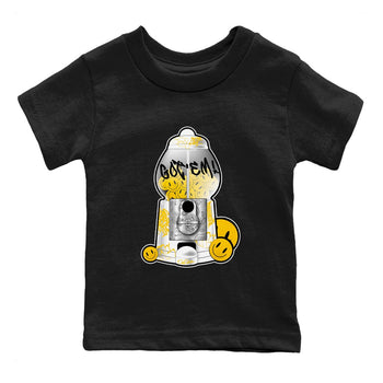 Air Jordan 6 Yellow Ochre shirt to match jordans Gumball Machine sneaker tees AJ6 Yellow Ochre SNRT Sneaker Release Tees Baby Toddler Black 2 T-Shirt