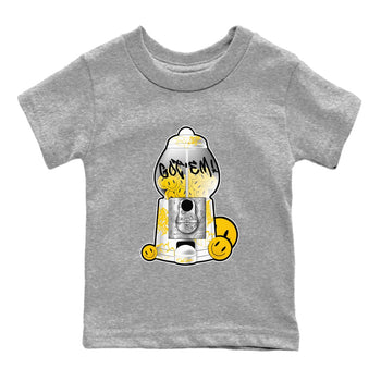 Air Jordan 6 Yellow Ochre shirt to match jordans Gumball Machine sneaker tees AJ6 Yellow Ochre SNRT Sneaker Release Tees Baby Toddler Heather Grey 2 T-Shirt