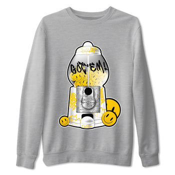 Air Jordan 6 Yellow Ochre shirt to match jordans Gumball Machine sneaker tees AJ6 Yellow Ochre SNRT Sneaker Release Tees Unisex Heather Grey 2 T-Shirt