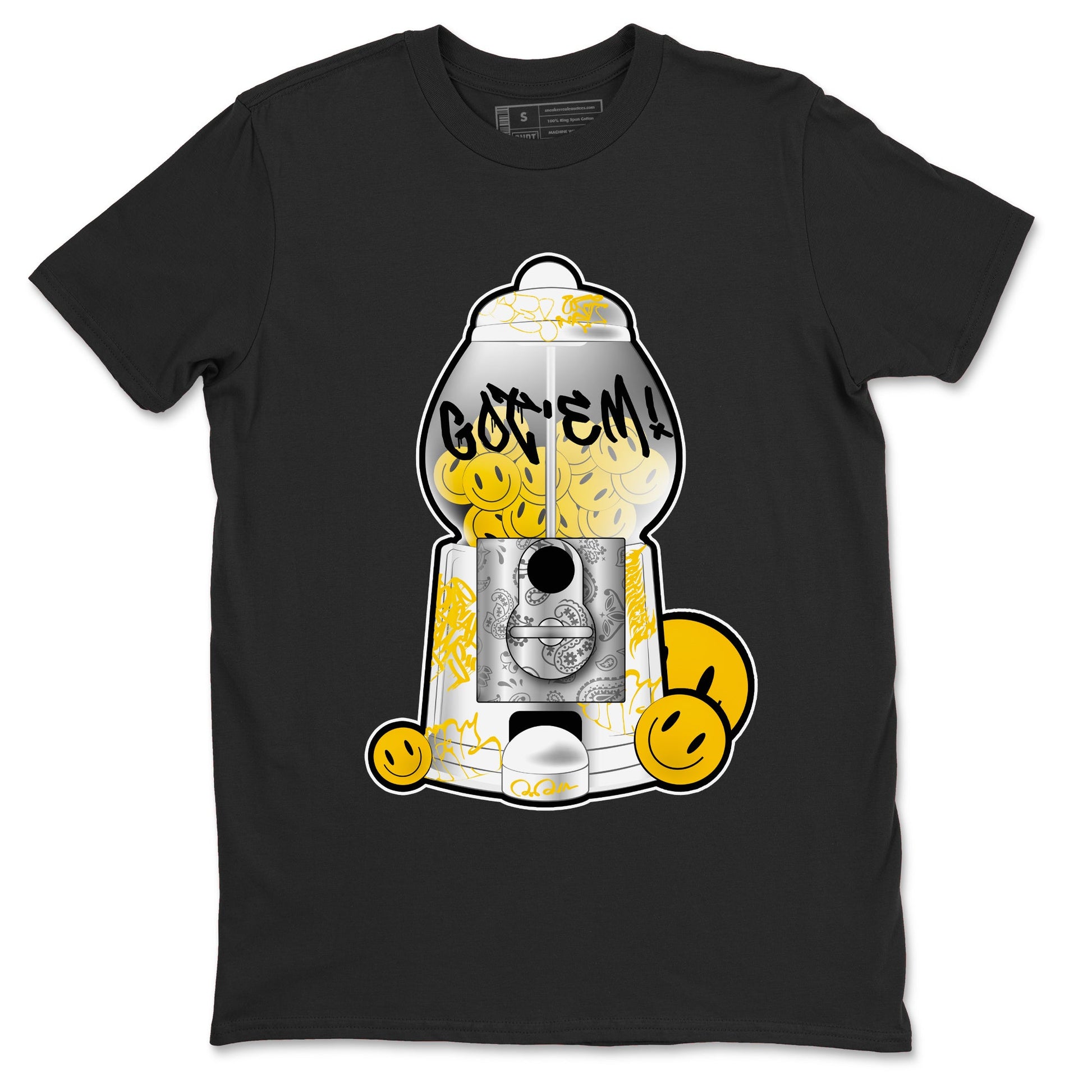 Air Jordan 6 Yellow Ochre shirt to match jordans Gumball Machine sneaker tees AJ6 Yellow Ochre SNRT Sneaker Release Tees Unisex Black 2 T-Shirt