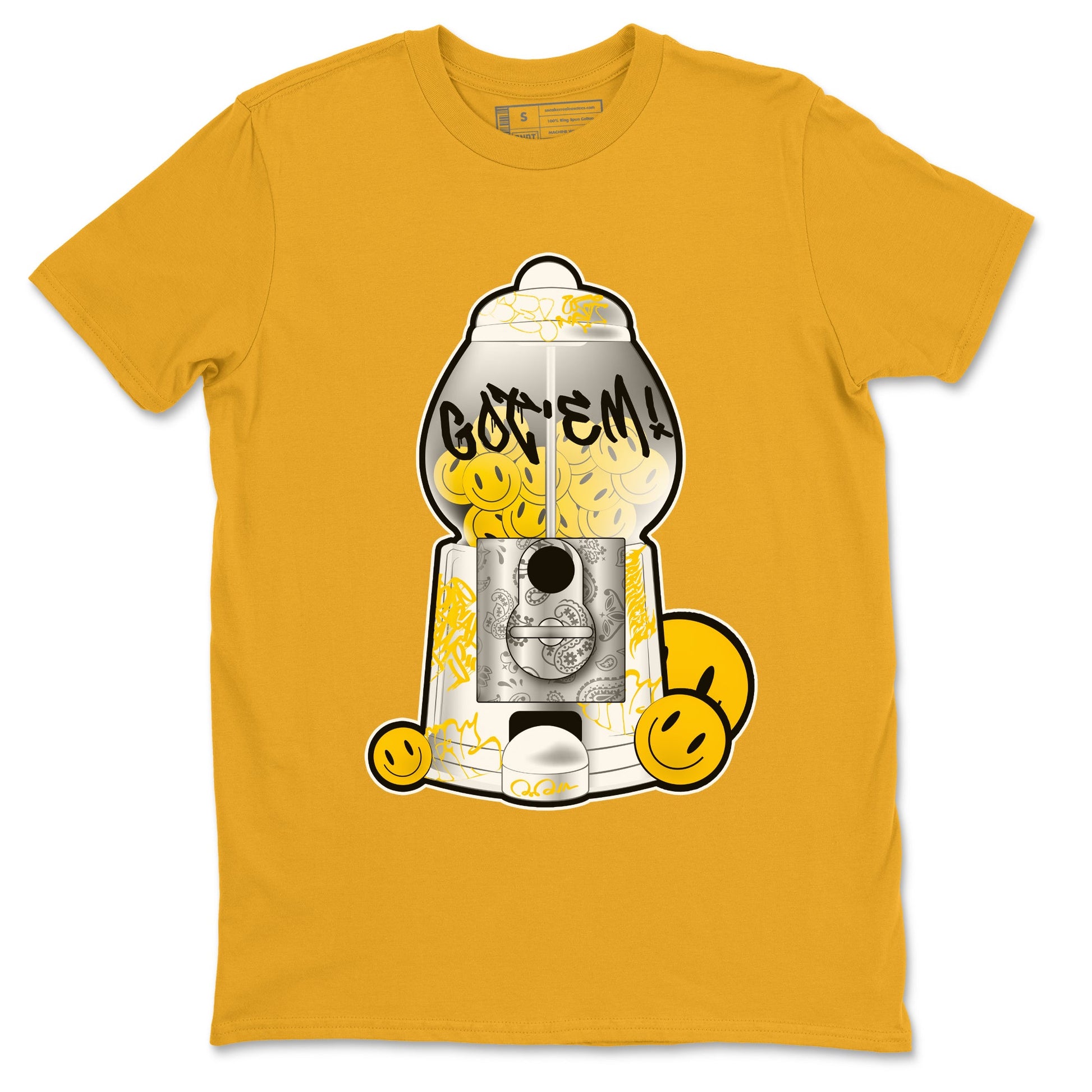 Air Jordan 6 Yellow Ochre shirt to match jordans Gumball Machine sneaker tees AJ6 Yellow Ochre SNRT Sneaker Release Tees Unisex Gold 2 T-Shirt