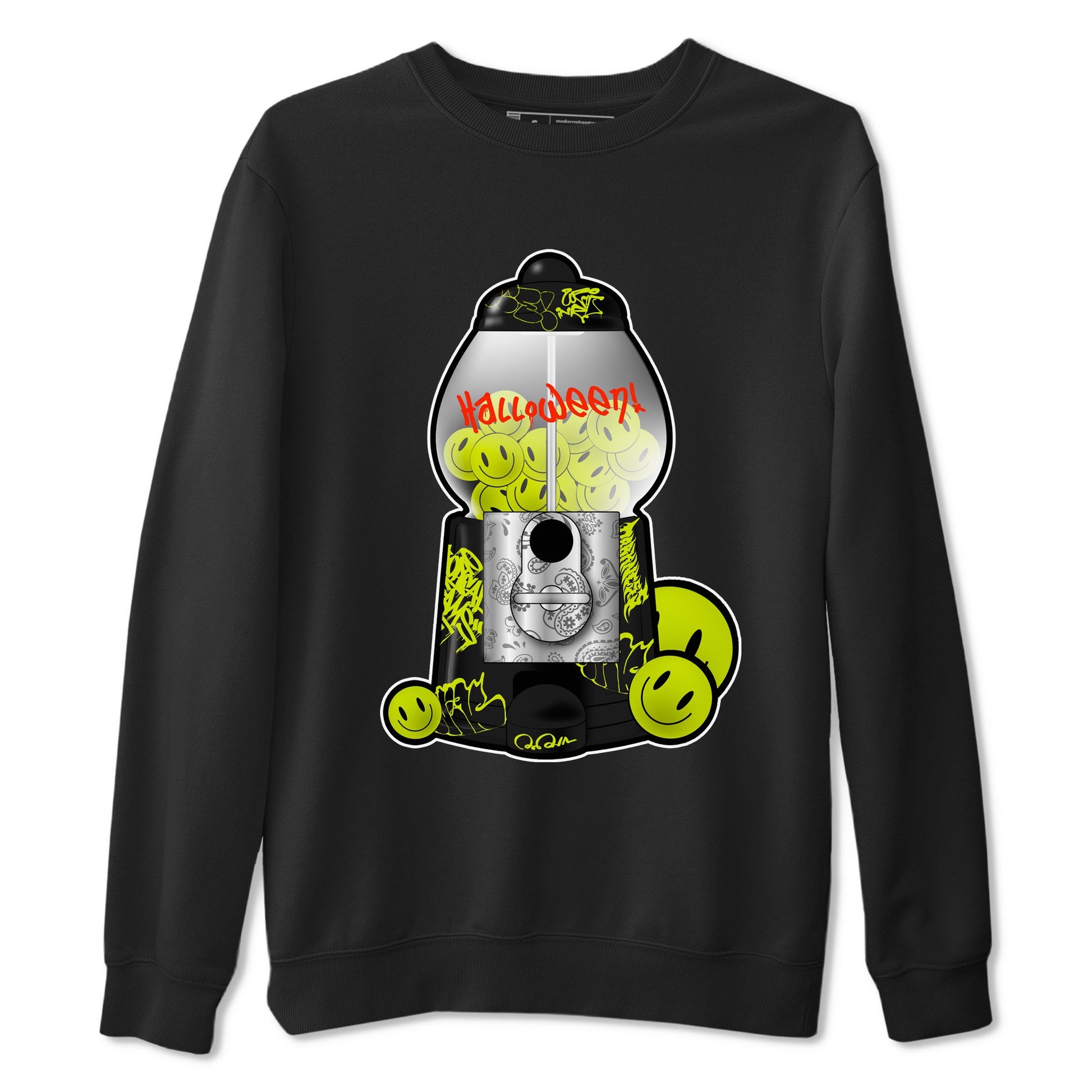 Dunk Mid Premium shirt to match jordans Gumball Machine sneaker tees halloween horror nights Nike Dunk Halloween SNRT Sneaker Release Tees Unisex Black 2 T-Shirt