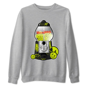 Dunk Mid Premium shirt to match jordans Gumball Machine sneaker tees halloween horror nights Nike Dunk Halloween SNRT Sneaker Release Tees Unisex Heather Grey 2 T-Shirt