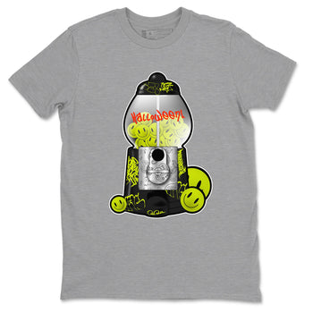Dunk Mid Premium shirt to match jordans Gumball Machine sneaker tees halloween horror nights Nike Dunk Halloween SNRT Sneaker Release Tees Unisex Heather Grey 2 T-Shirt
