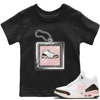 Jordan 3 Atmosphere Sneaker Match Tees Hang Tag Sneaker Tees Jordan 3 Atmosphere Sneaker Release Tees Kids Shirts