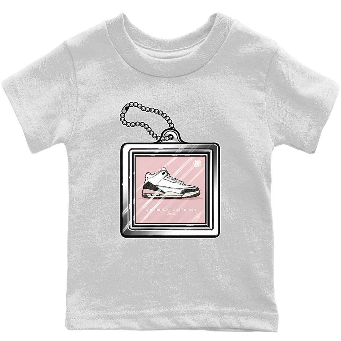 Jordan 3 Atmosphere Sneaker Match Tees Hang Tag Sneaker Tees Jordan 3 Atmosphere Sneaker Release Tees Kids Shirts
