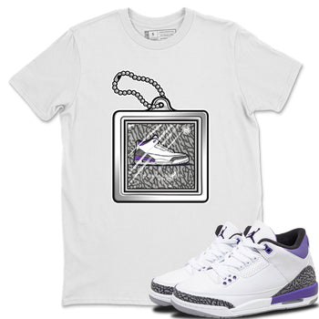 Jordan 3 Dark Iris Sneaker Match Tees Hang Tag Sneaker Tees Jordan 3 Dark Iris Sneaker Release Tees Unisex Shirts