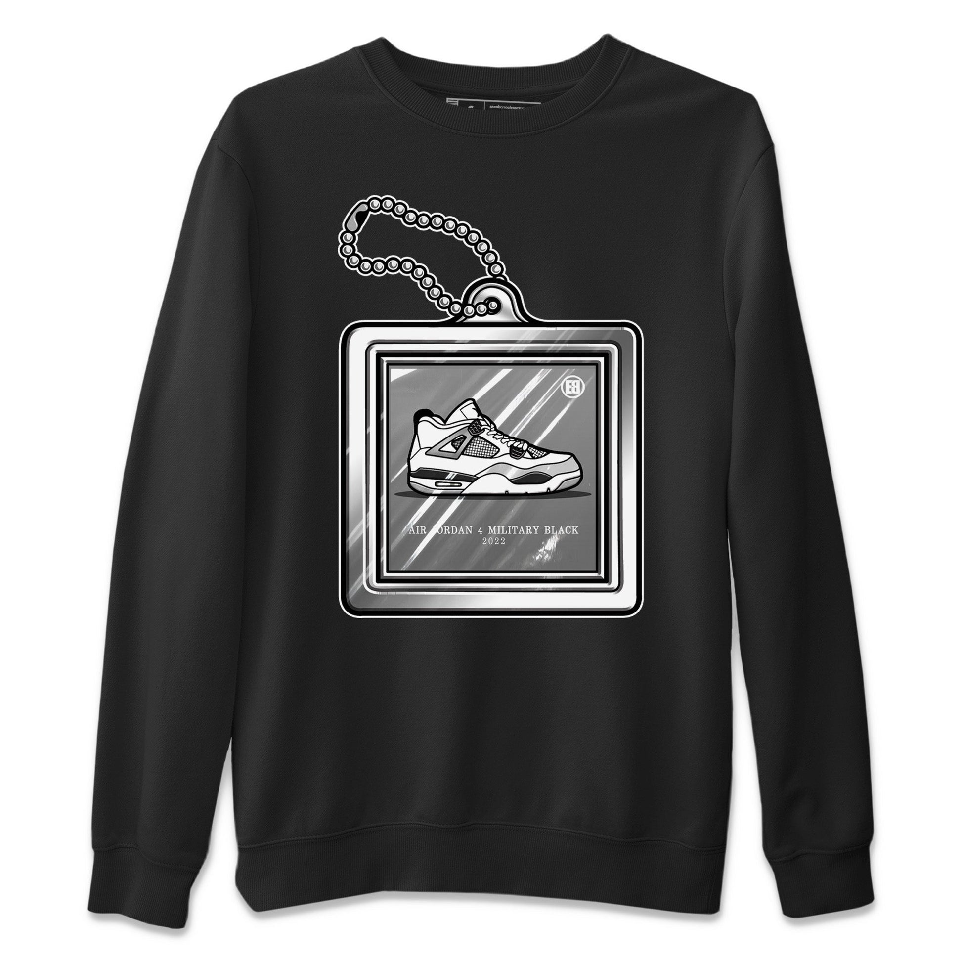 Jordan 4 Military Black Sneaker Match Tees Hang Tag Sneaker Tees Jordan 4 Military Black Sneaker Release Tees Unisex Shirts
