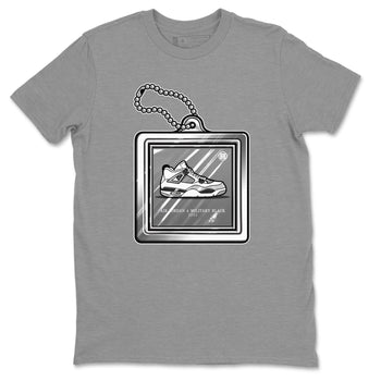 Jordan 4 Military Black Sneaker Match Tees Hang Tag Sneaker Tees Jordan 4 Military Black Sneaker Release Tees Unisex Shirts