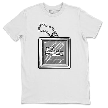 Jordan 4 Military Black Sneaker Match Tees Hang Tag Sneaker Tees Jordan 4 Military Black Sneaker Release Tees Unisex Shirts