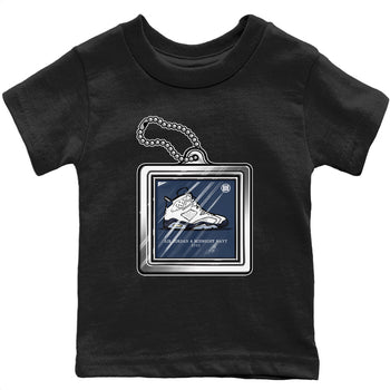 Jordan 6 Midnight Navy Sneaker Match Tees Hang Tag Sneaker Tees Jordan 6 Midnight Navy Sneaker Release Tees Kids Shirts