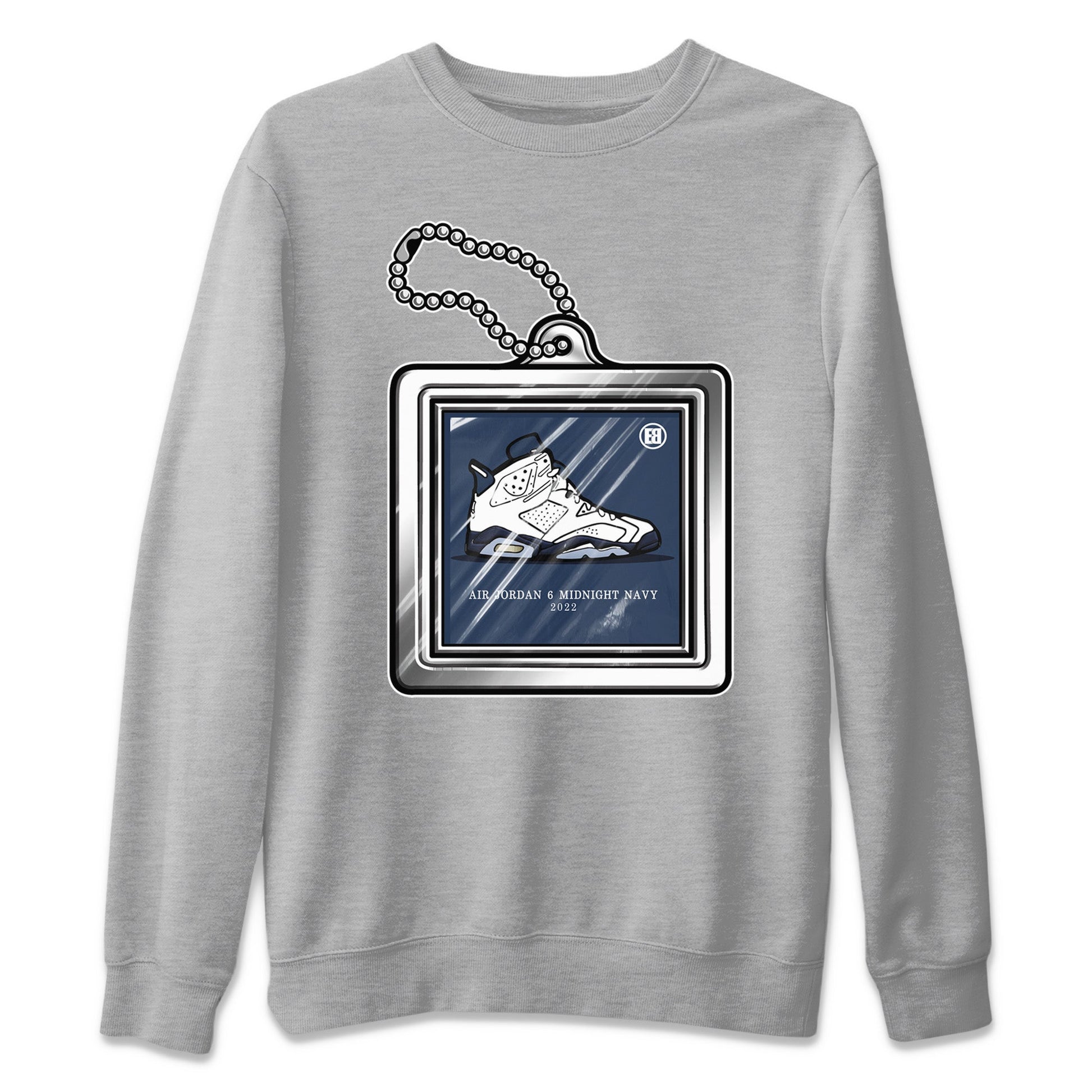 Jordan 6 Midnight Navy Sneaker Match Tees Hang Tag Sneaker Tees Jordan 6 Midnight Navy Sneaker Release Tees Unisex Shirts