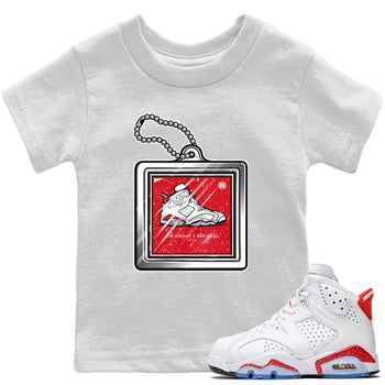 Jordan 6 Red Velvet Cookies Sneaker Match Tees Hang Tag Sneaker Tees Jordan 6 Red Velvet Cookies Sneaker Release Tees Kids Shirts