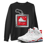 Jordan 6 Red Velvet Cookies Sneaker Match Tees Hang Tag Sneaker Tees Jordan 6 Red Velvet Cookies Sneaker Release Tees Unisex Shirts