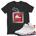 Jordan 6 Red Velvet Cookies Sneaker Match Tees Hang Tag Sneaker Tees Jordan 6 Red Velvet Cookies Sneaker Release Tees Unisex Shirts