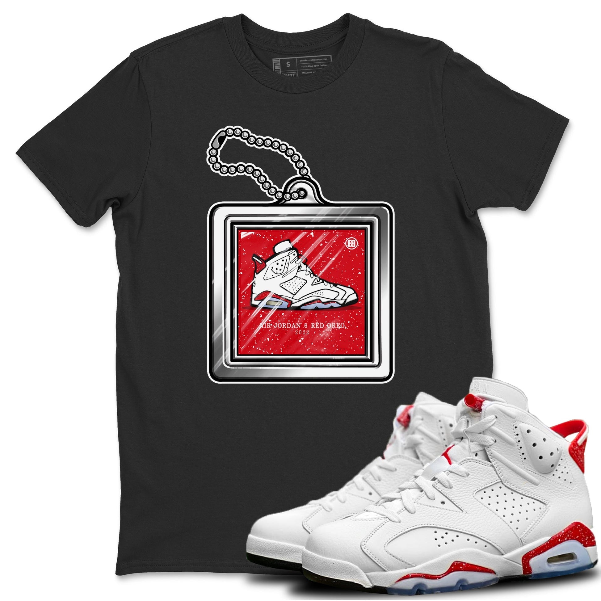 Jordan 6 Red Velvet Cookies Sneaker Match Tees Hang Tag Sneaker Tees Jordan 6 Red Velvet Cookies Sneaker Release Tees Unisex Shirts