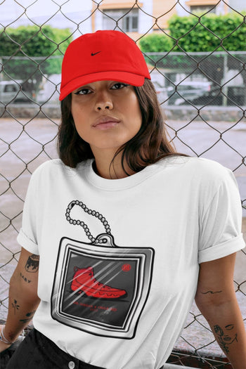 Jordan 9 Chile Red Sneaker Match Tees Hang Tag Sneaker Tees Jordan 9 Chile Red Sneaker Release Tees Unisex Shirts