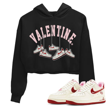 Air Force 1 Valentines Day Sneaker Match Tees Hanging Sneakers Sneaker Tees Air Force 1 Valentines Day Sneaker Release Tees Women's Shirts