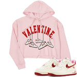 Air Force 1 Valentines Day Sneaker Match Tees Hanging Sneakers Sneaker Tees Air Force 1 Valentines Day Sneaker Release Tees Women's Shirts