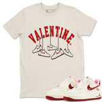 Air Force 1 Valentines Day Sneaker Match Tees Hanging Sneakers Sneaker Tees Air Force 1 Valentines Day Sneaker Release Tees Unisex Shirts