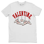 Air Force 1 Valentines Day Sneaker Match Tees Hanging Sneakers Sneaker Tees Air Force 1 Valentines Day Sneaker Release Tees Unisex Shirts